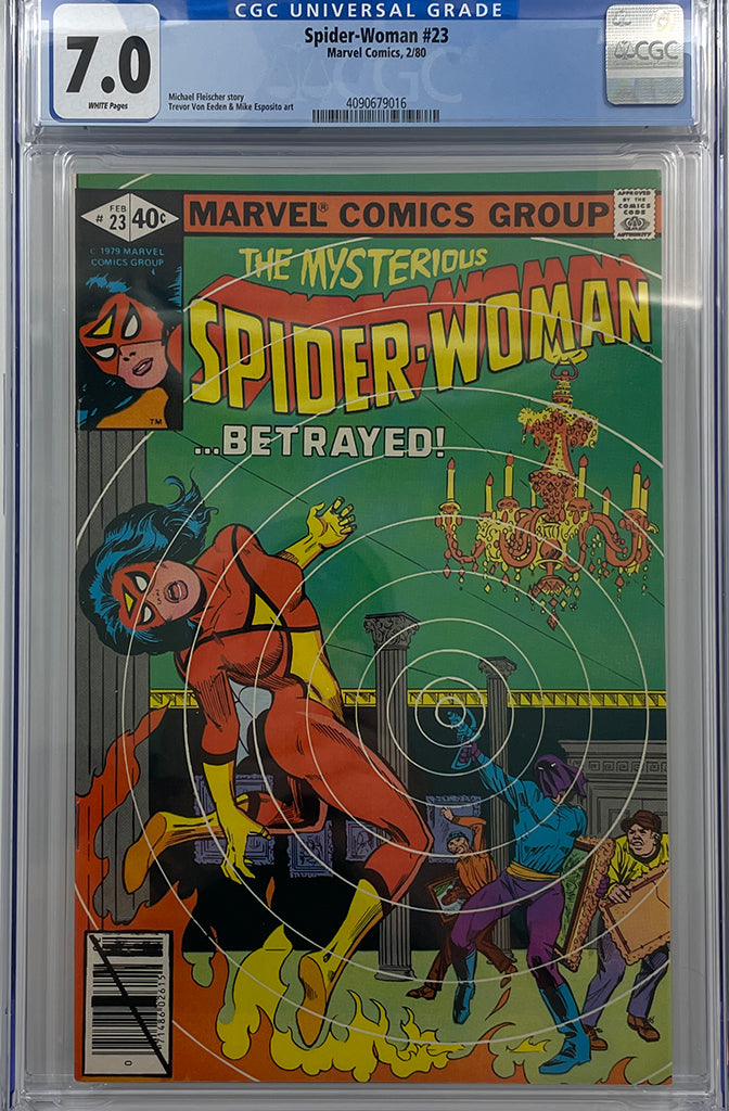 Spider-Woman #23 (1980) | Spider-Woman Betrayed | CGC 7.0