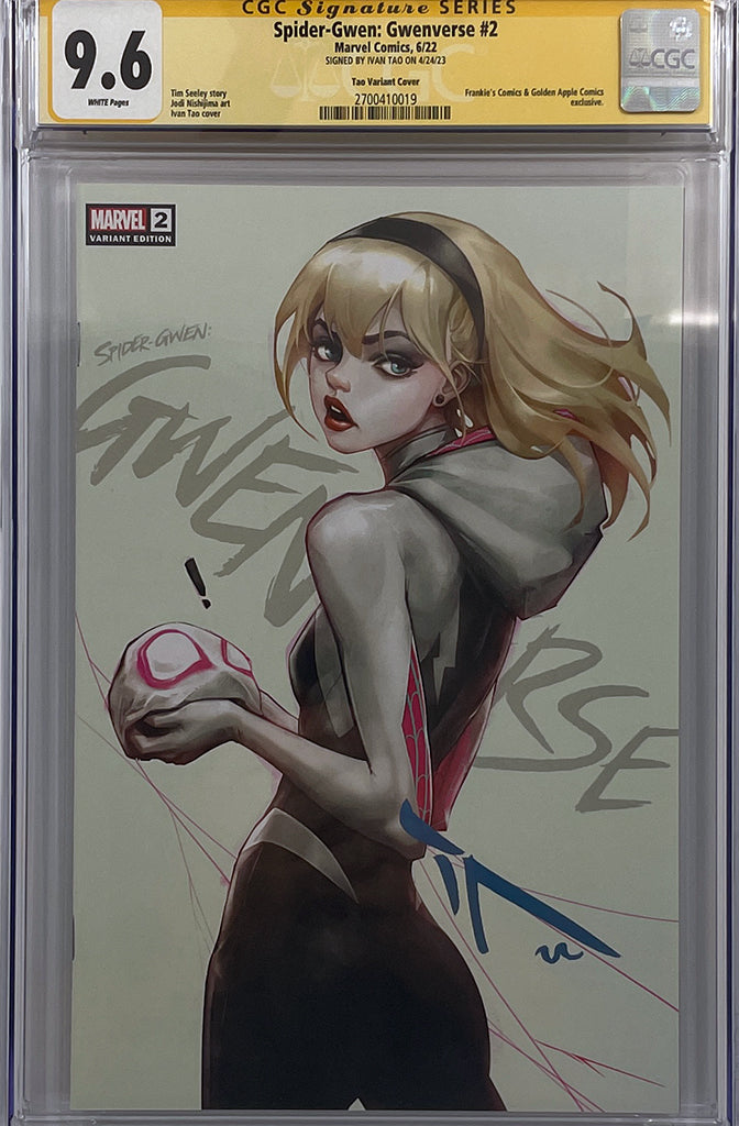 Spider-Gwen: Gwenverse  #2 | Ivan Tao Variant | CGC SS 9.6