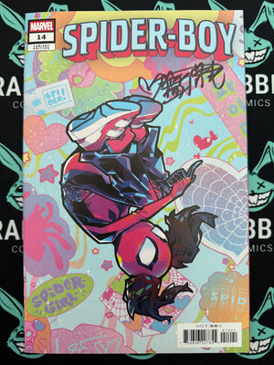 SPIDER-BOY #14 | ROSE BESCH VARIANT | SIGNED BY ROSE BESCH