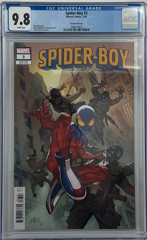 SPIDER-BOY #3 | LEINIL YU 1:25 VARIANT | CGC 9.8