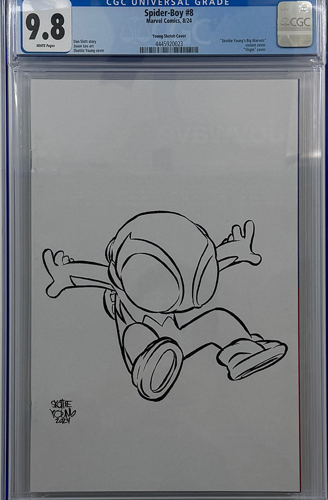 SPIDER-BOY #8 | SKOTTIE YOUNG'S BIG MARVEL 1:50 RATIO VARIANT | CGC 9.8