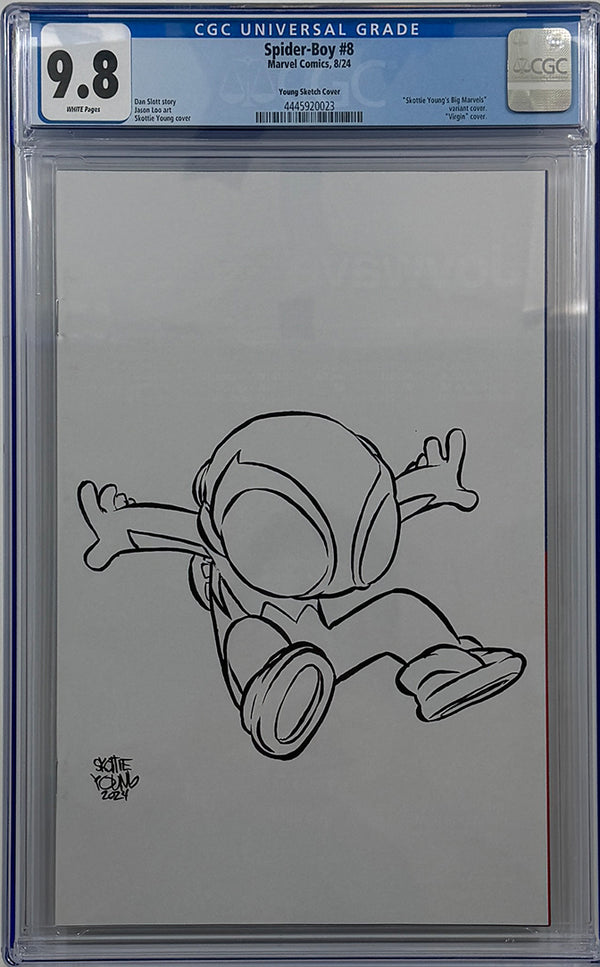 SPIDER-BOY #8 | SKOTTIE YOUNG'S BIG MARVEL 1:50 RATIO VARIANT | CGC 9.8