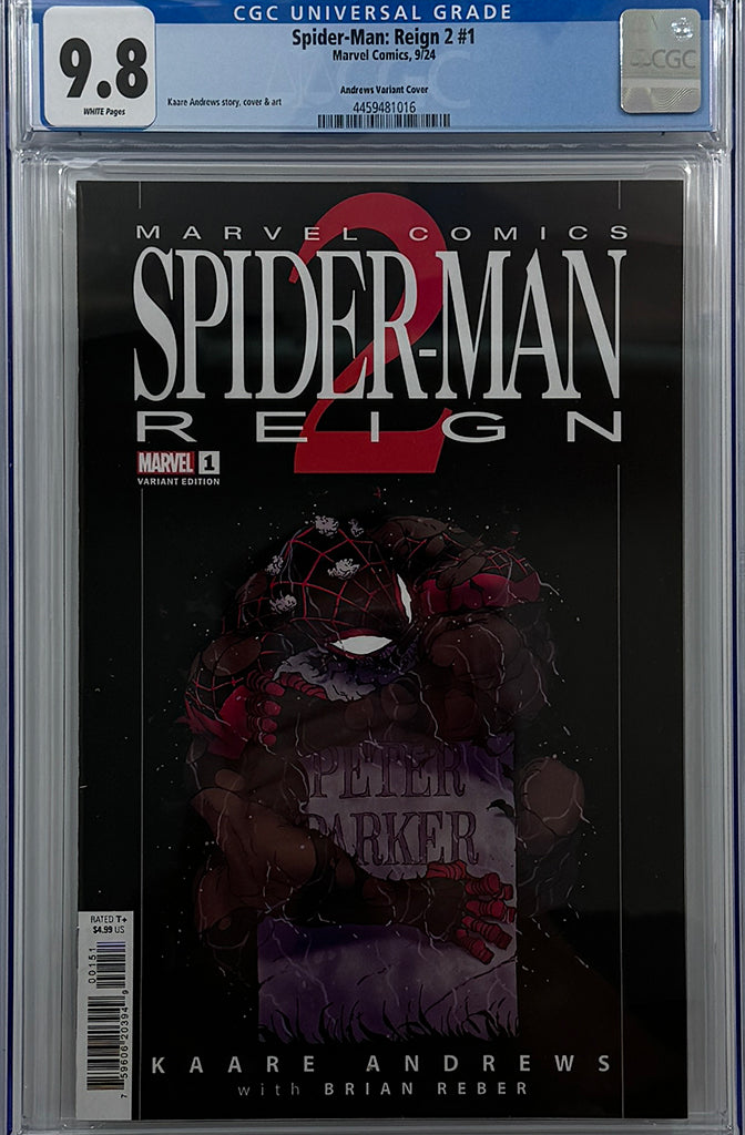 SPIDER-MAN: REIGN 2 #1 | KAARE ANDREWS VARIANT | CGC 9.8