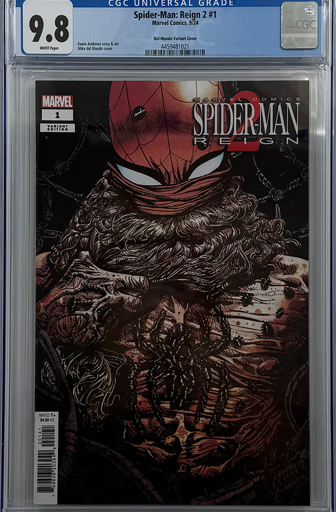 SPIDER-MAN: REIGN 2 #1 |  MIKE DEL MUNDO VARIANT | CGC 9.8