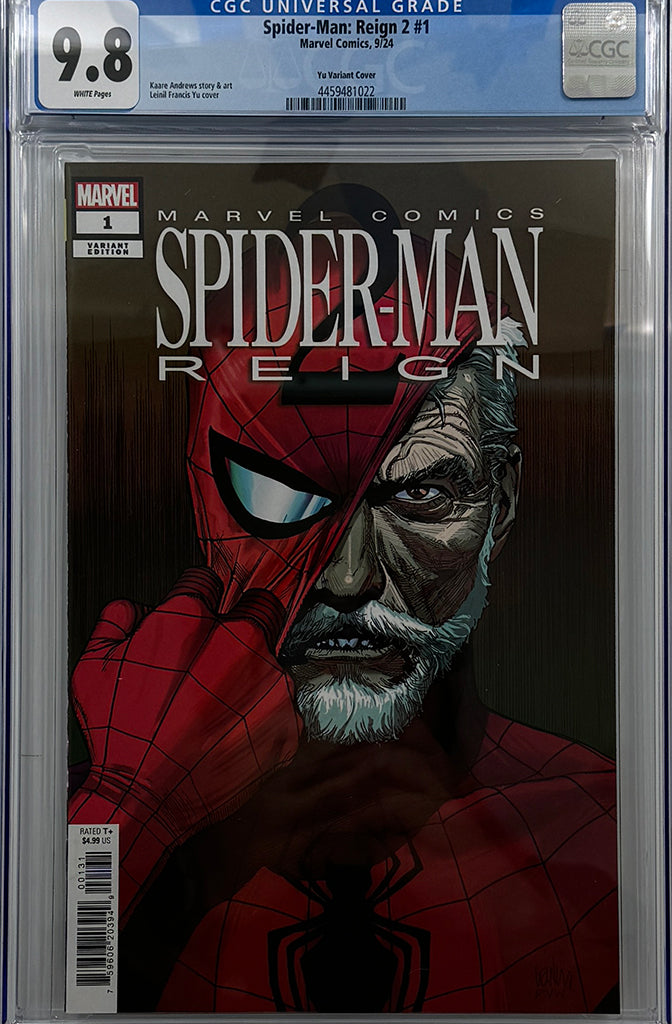 SPIDER-MAN: REIGN 2 #1 |   LEINIL YU VARIANT | CGC 9.8