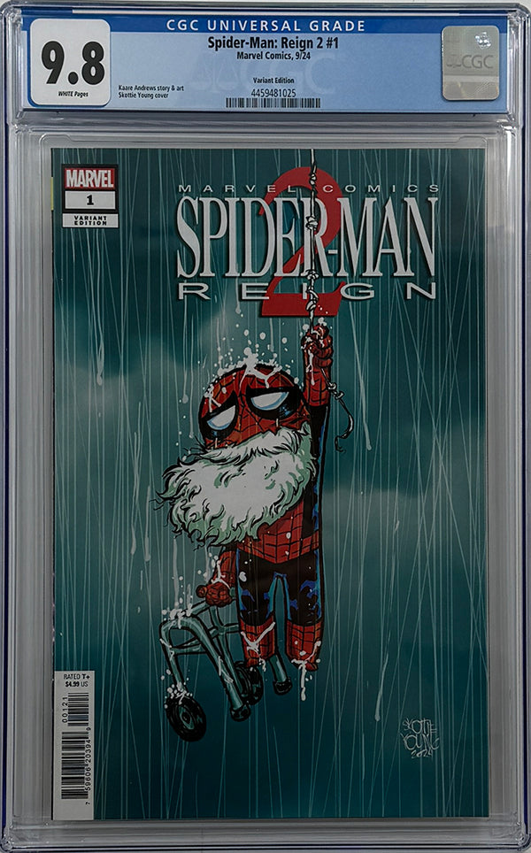 SPIDER-MAN: REIGN 2 #1 SKOTTIE YOUNG VARIANT | CGC 9.8