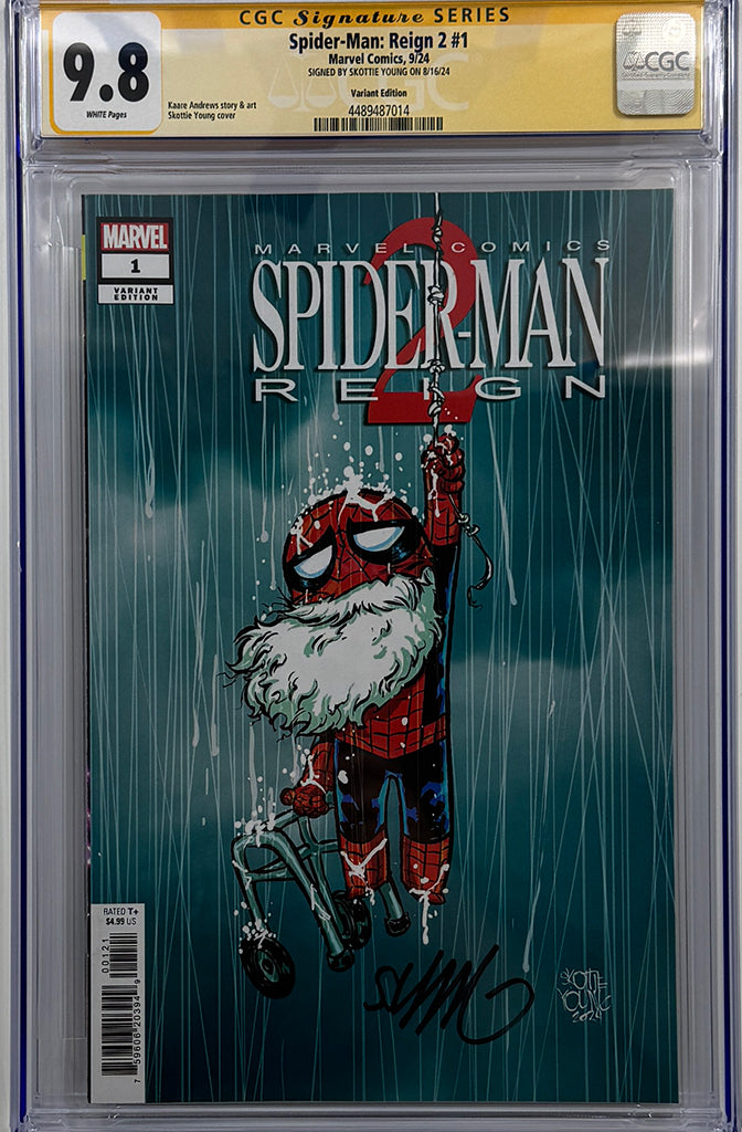 Spider-Man Reign II #1 | Skottie Young Variant | Signed by Skottie Young | CGC SS 9.8