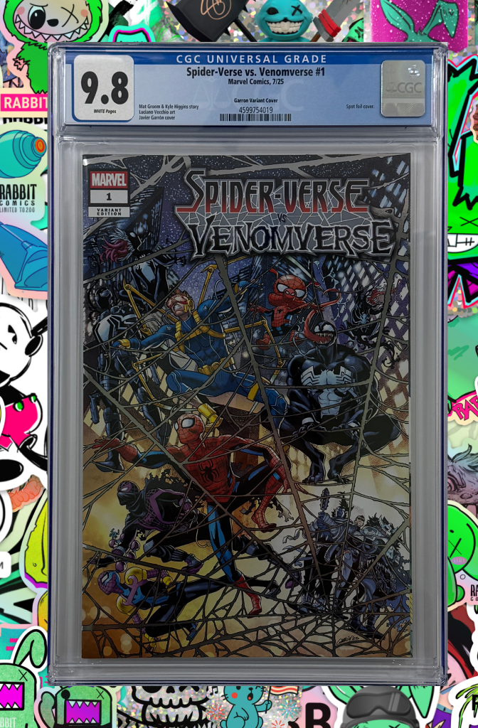Spider-Verse vs. Venomverse #1 | Javier Garron Foil Variant | CGC 9.8