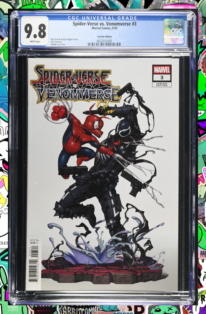 Spider-Verse vs. Venomverse #3 | Inhyuk Lee Variant | CGC 9.8