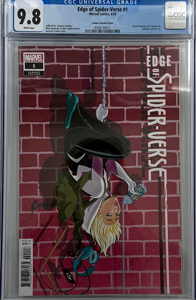 EDGE OF SPIDER-VERSE #1 | AMANDA CONNER 1:25 VARIANT | CGC 9.8