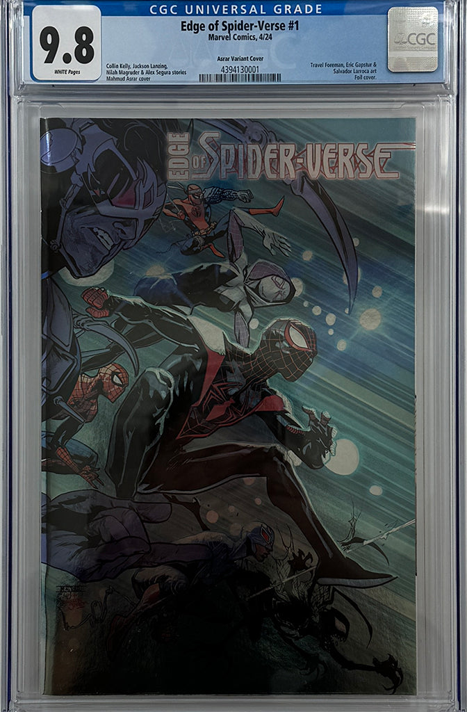 EDGE OF SPIDER-VERSE #1 | FOIL VARIANT | CGC 9.8