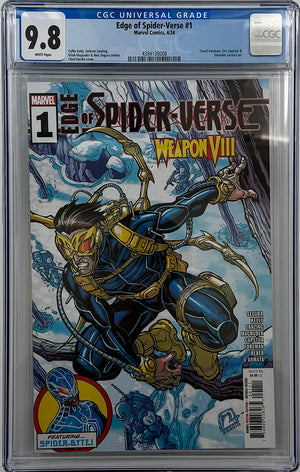 EDGE OF SPIDER-VERSE #1 | MAIN COVER | CGC 9.8