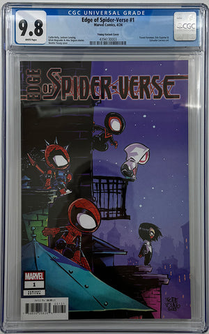 EDGE OF SPIDER-VERSE #1 | SKOTTIE YOUNG VARIANT | CGC 9.8