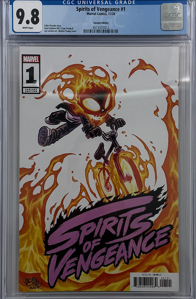 SPIRITS OF VENGEANCE #1 | SKOTTIE YOUNG VARIANT | CGC 9.8