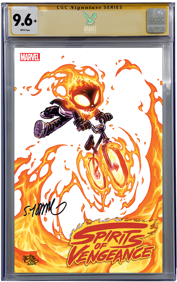 SPIRITS OF VENGEANCE #1 | SKOTTIE YOUNG VARIANT | CGC SS 9.6+ | PREORDER