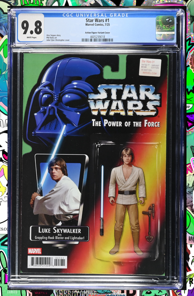 Star Wars #1 | JTC Action Figure Variant | CGC 9.8
