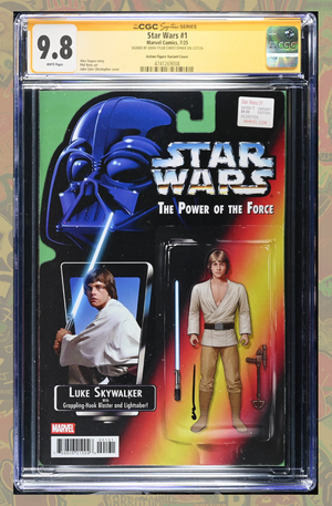 Star Wars #1 | JTC Action Figure Variant | CGC SS 9.8