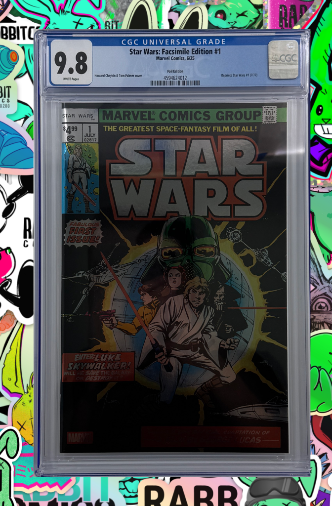 Star Wars 1977 #1 | Facsimile Edition Foil Variant | CGC 9.8