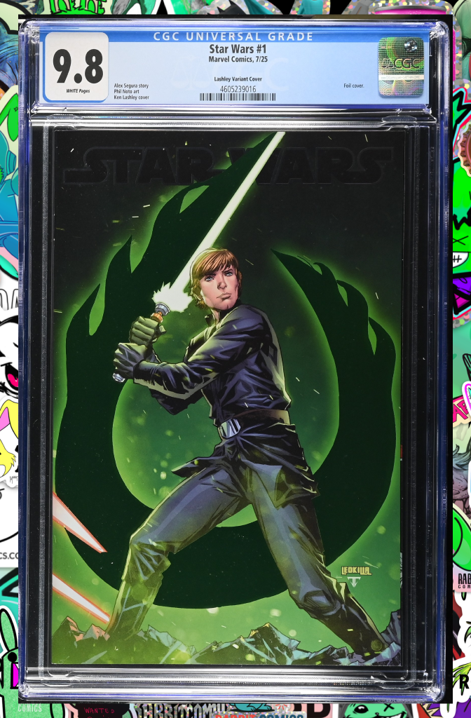 Star Wars #1 | Ken Lashley Foil Variant | CGC 9.8