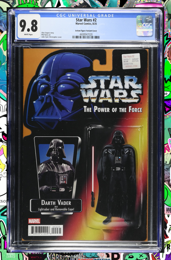 Star Wars #2 | John Tyler Christopher Action Figure Variant | CGC 9.8
