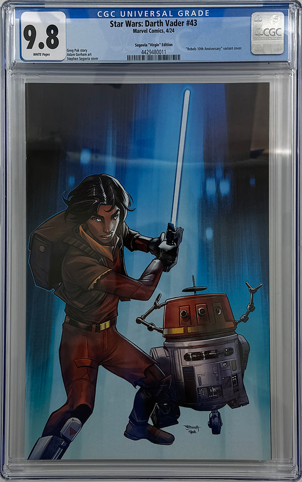 STAR WARS: DARTH VADER #43 | STEPHEN SEGOVIA REBELS C2E2 EXCLUSIVE | CGC 9.8