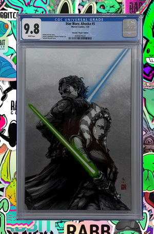 STAR WARS AHSOKA #5 | TAKASHI OKAZAKI VIRGIN VARIANT | CGC 9.8