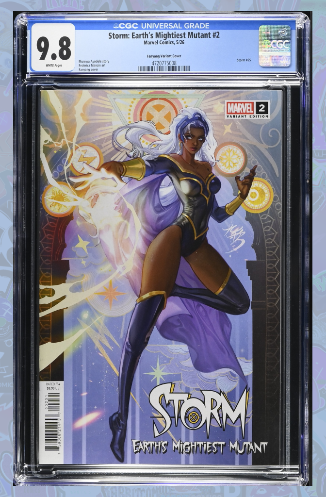 Storm: Earth's Mightiest Mutant #2 Fanyang Storm Variant | CGC 9.8