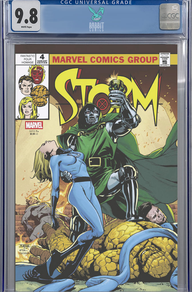 STORM #4 | MAHMUD ASRAR FANTASTIC FOUR HOMAGE VARIANT | CGC 9.8 | PREORDER