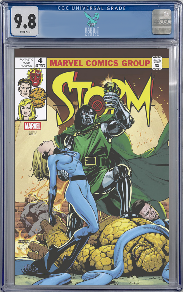 STORM #4 | MAHMUD ASRAR FANTASTIC FOUR HOMAGE VARIANT | CGC 9.8 | PREORDER