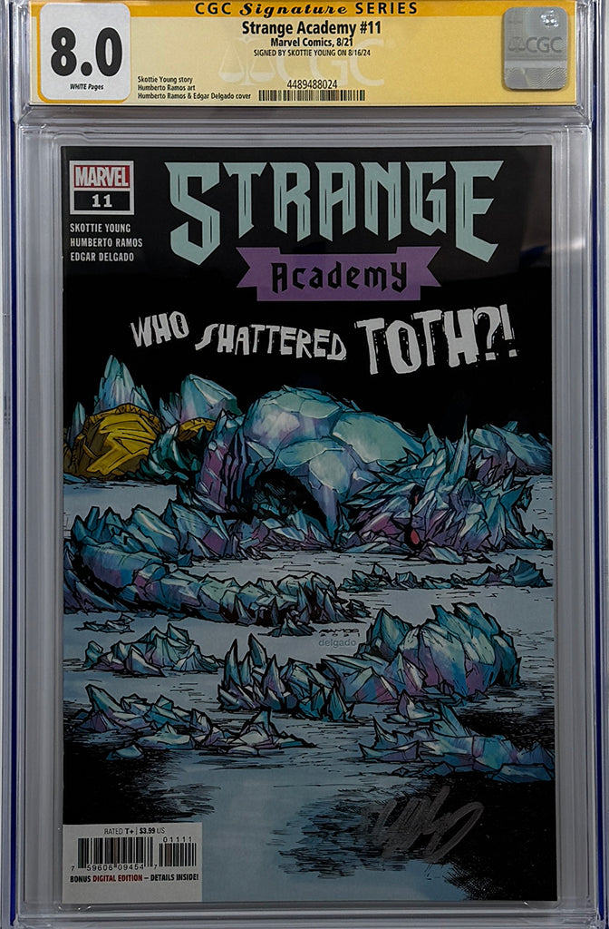 Strange Academy #11 | Signed By Skottie Young | CGC SS 8.0