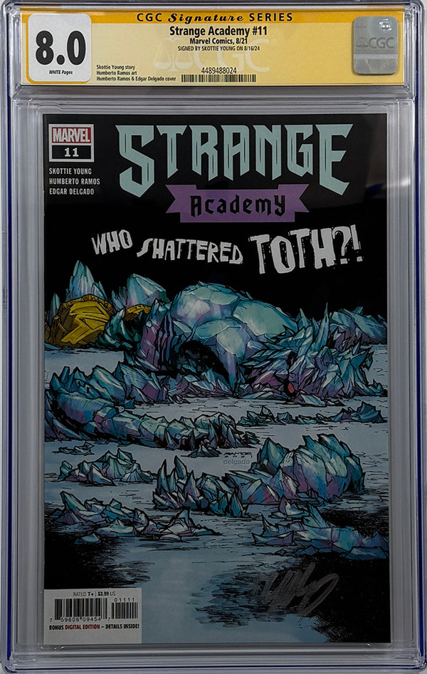 Strange Academy #11 | Signed By Skottie Young | CGC SS 8.0