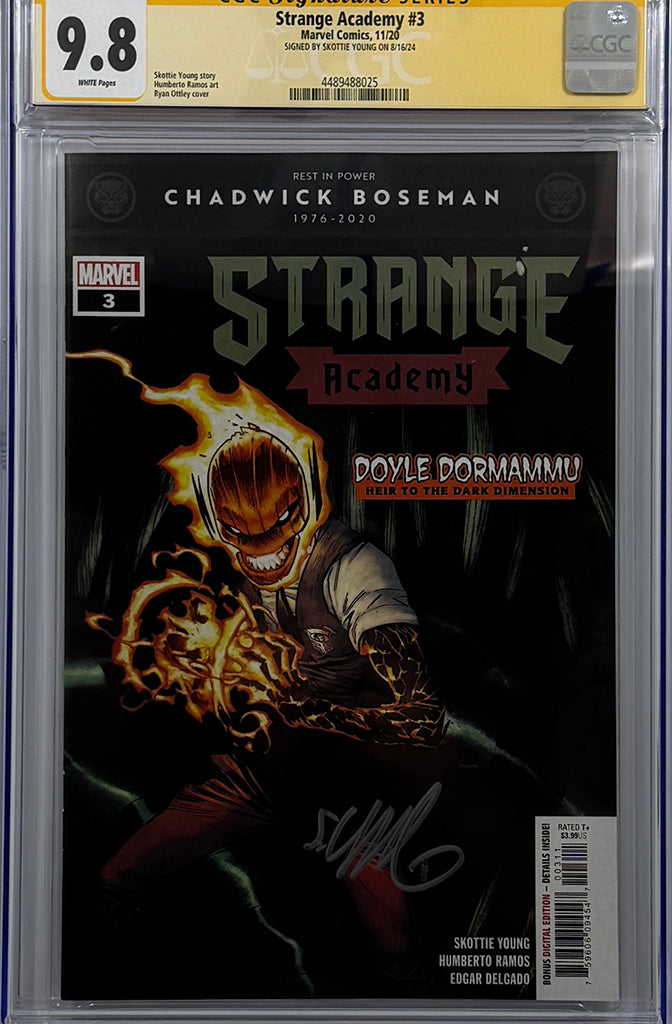 Strange Academy #3 | Signed By Skottie Young | CGC SS 9.8