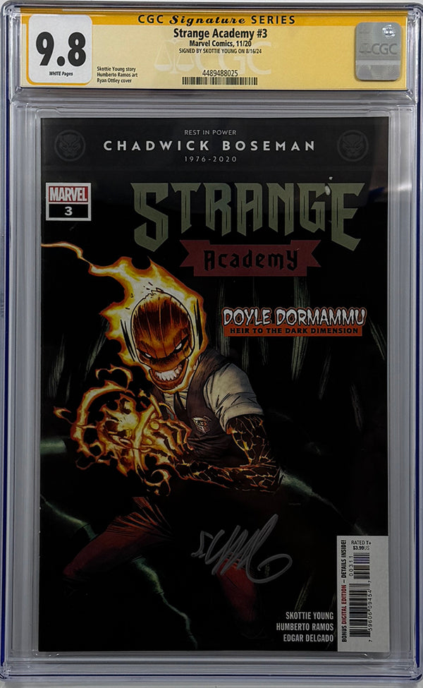 Strange Academy #3 | Signed By Skottie Young | CGC SS 9.8