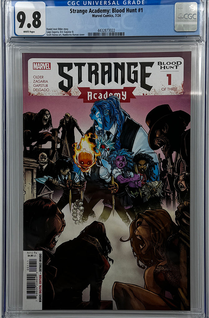 STRANGE ACADEMY: BLOOD HUNT #1 | MAIN COVER | 1ST APP OF PIA | CGC 9.8