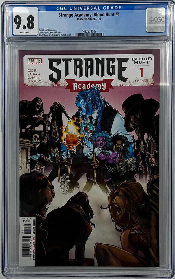 STRANGE ACADEMY: BLOOD HUNT #1 | MAIN COVER | 1ST APP OF PIA | CGC 9.8