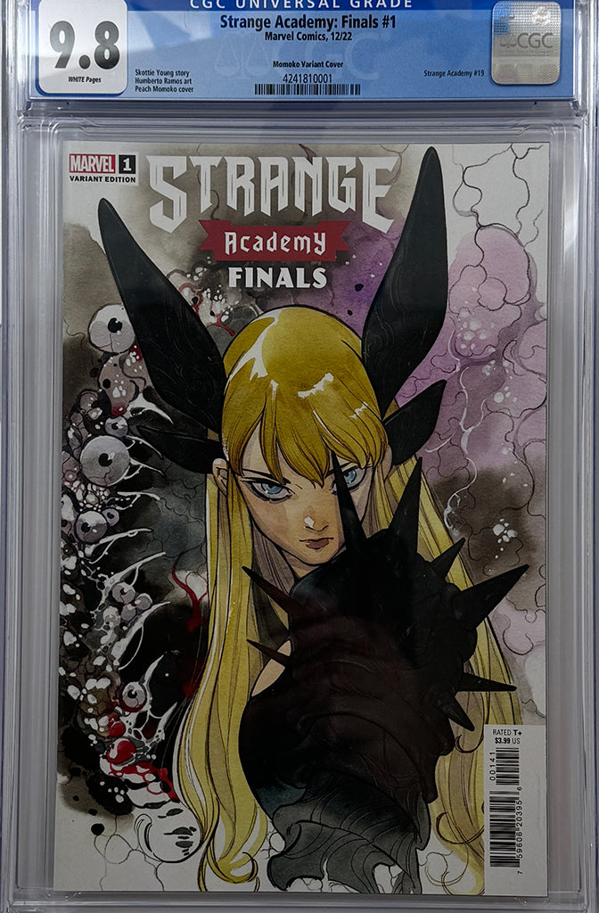 Strange Academy: Finals #1 | Peach Momoko 1:50 Ratio Variant | CGC 9.8