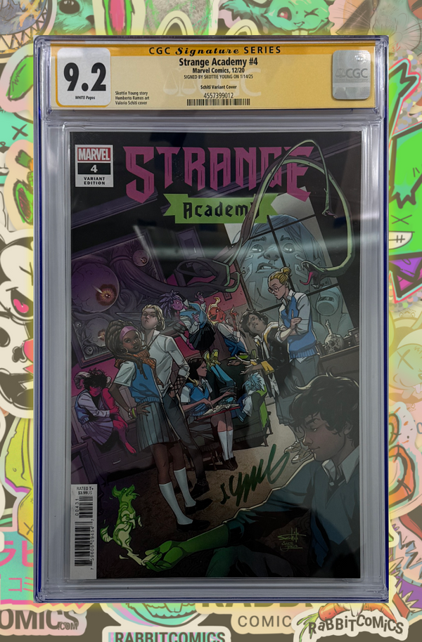 STRANGE ACADEMY #4 | SCHITI VARIANT COVER | CGC SS 9.2