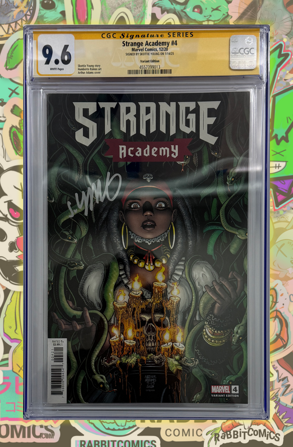 STRANGE ACADEMY #4 | ART ADAMS VARIANT COVER | CGC SS 9.6