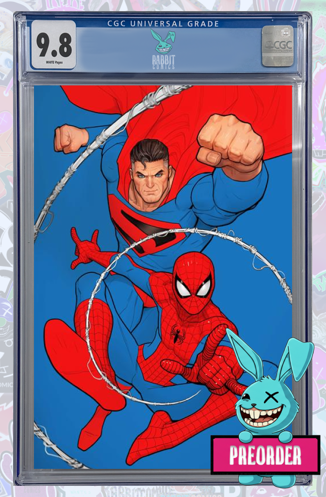 DC MARVEL SUPERMAN SPIDER-MAN #1 (ONE SHOT) CVR Q DAVID NAKAYAMA KINGDOM COME SUPERMAN & SPIDER-MAN | CGC 9.8 | PREORDER