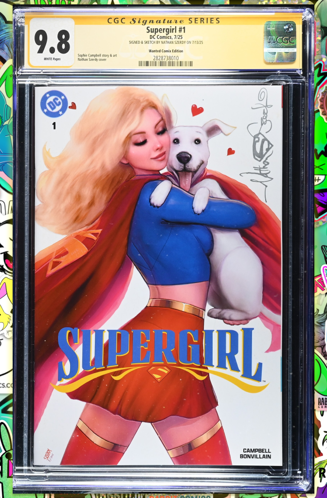 Supergirl #1 | Szerdy Variant | Signed by Szerdy | CGC SS 9.8