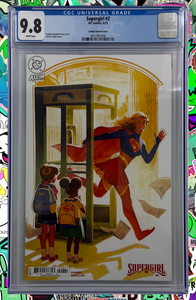 Supergirl #2 | 1:25 Ratio Variant | CGC 9.8