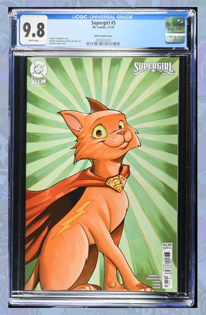 Supergirl #5 Cover C Chrissie Zullo Card Stock Variant | CGC 9.8