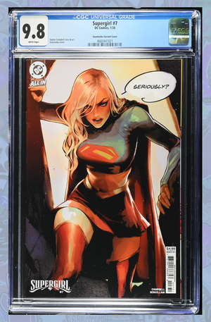 Supergirl #7 Cover B Sozomaika Card Stock Variant | CGC 9.8