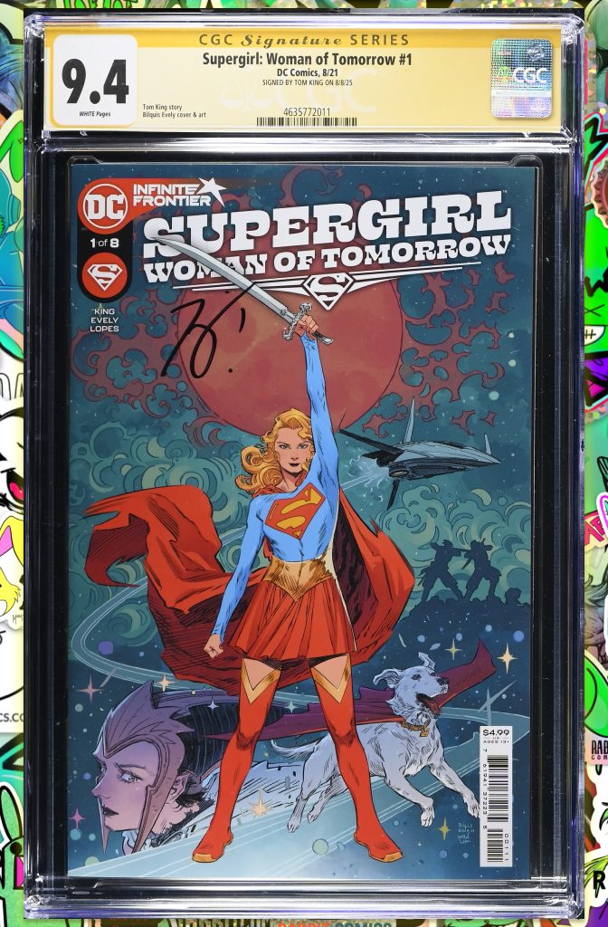 Super Girl Woman of Tomorrow #1 | Signed by Tom King | CGC SS 9.4