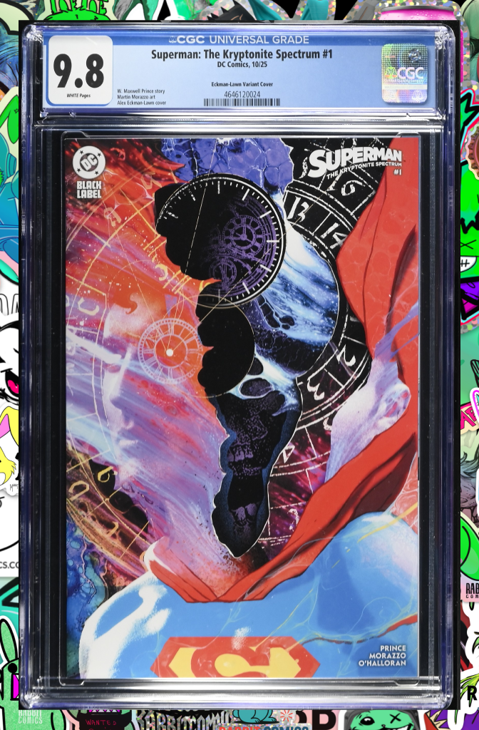 Superman The Kryptonite Spectrum #1 (Of 5) Cover E 1:25 Ratio Variant | CGC 9.8