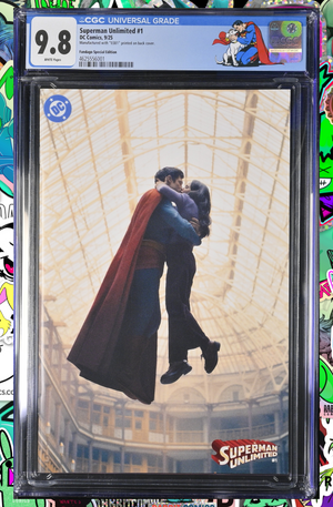 Superman Unlimited #1 | Fandango Special Edition (381/1000) | CGC 9.8