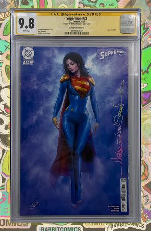 Superman #23 | Szerdy Variant | Signed by Szerdy | CGC SS 9.8