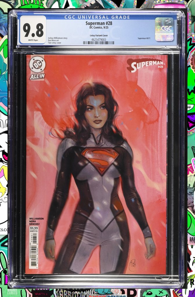 Superman #28 | Cover D Tula Lotay Card Stock Variant | CGC 9.8