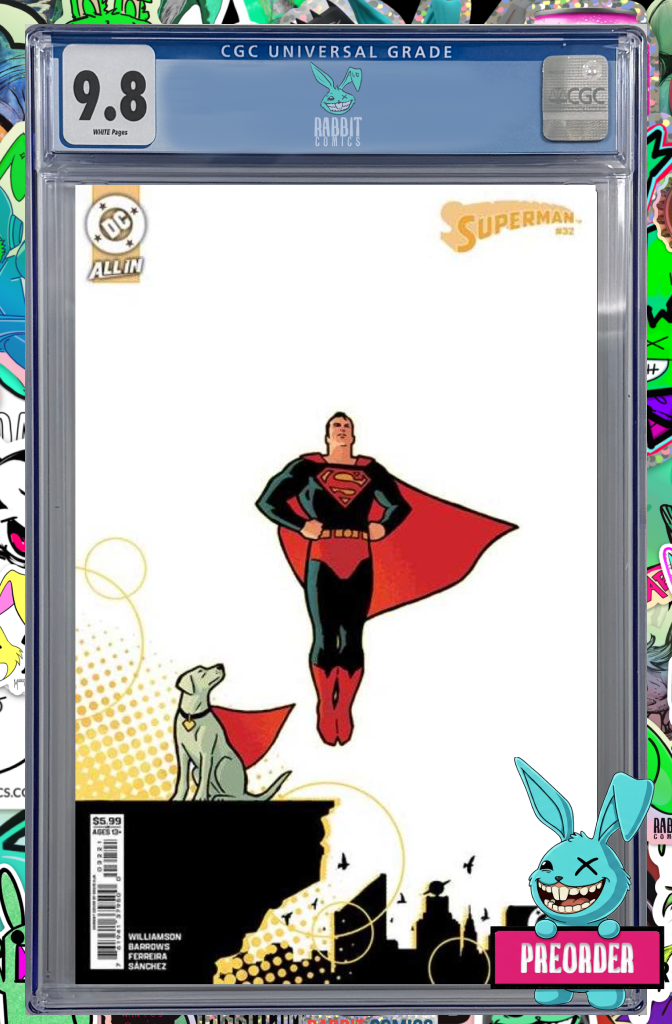 Superman #32 Cover B David Aja Card Stock Variant (DC K.O.) | CGC 9.8 | PREORDER