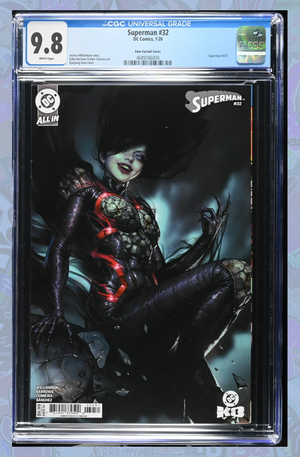Superman #32 Cover D Kyuyong Eom Card Stock Variant (DC K.O.) | CGC 9.8
